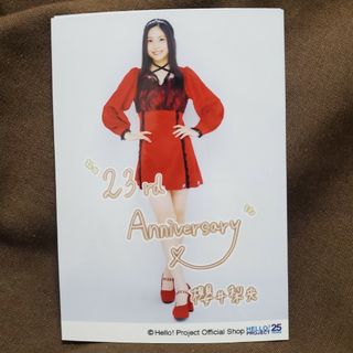 モーニングムスメ(モーニング娘。)のハロショ 生写真 櫻井梨央(アイドルグッズ)