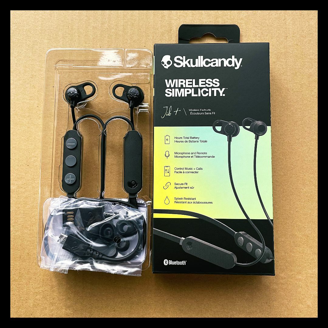 Skullcandy(スカルキャンディ)のSkullcandy ワイヤレスイヤホン スマホ/家電/カメラのオーディオ機器(ヘッドフォン/イヤフォン)の商品写真