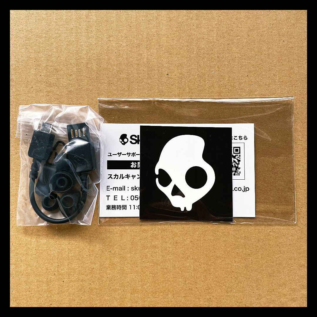 Skullcandy(スカルキャンディ)のSkullcandy ワイヤレスイヤホン スマホ/家電/カメラのオーディオ機器(ヘッドフォン/イヤフォン)の商品写真