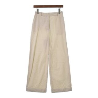 デミルクスビームス(Demi-Luxe BEAMS)のDemi-Luxe BEAMS パンツ（その他） 36(S位) アイボリー 【古着】【中古】(その他)