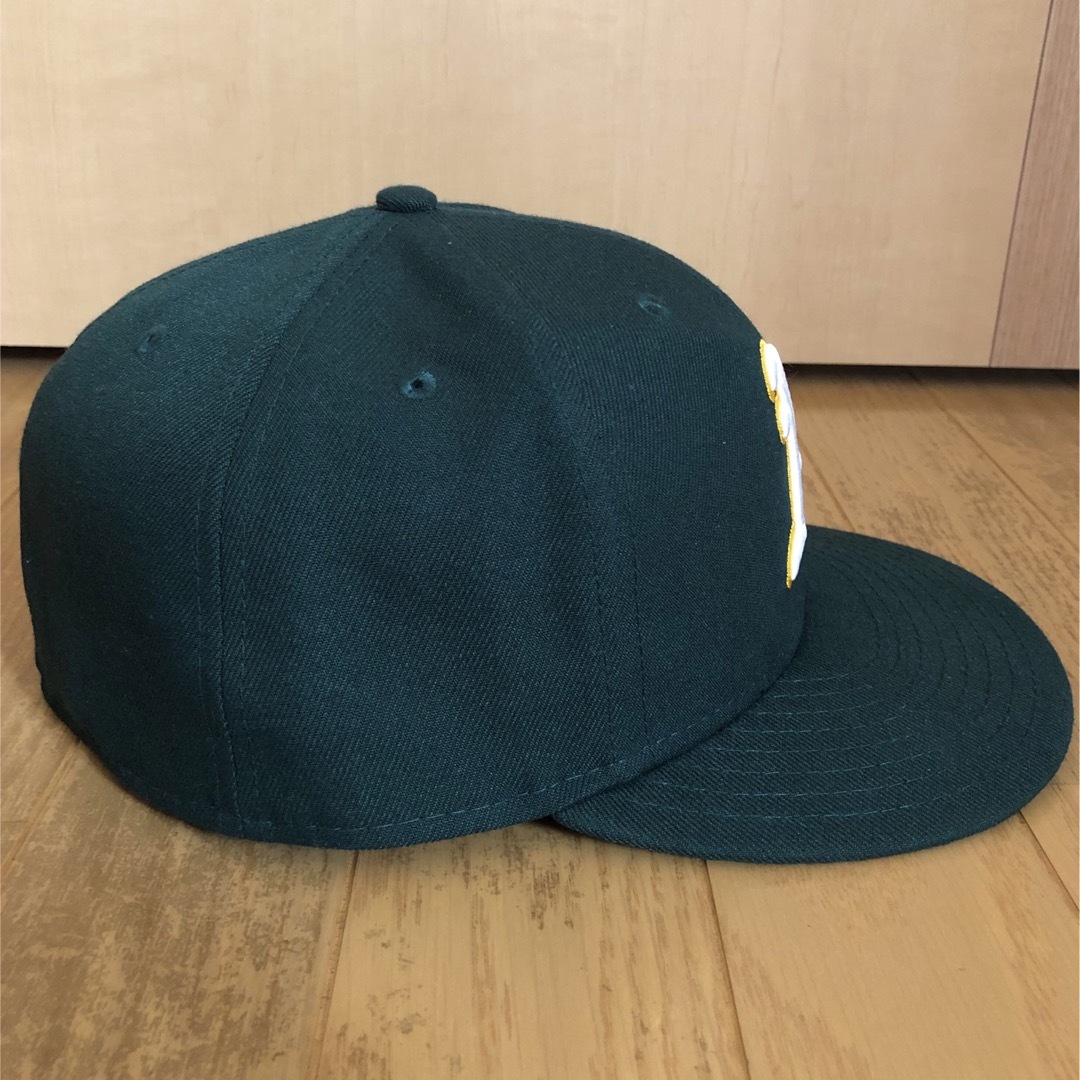 NEW ERA(ニューエラー)のNEWERA MLB オークランド•アスレチックス 7 5/8 60.6cm メンズの帽子(キャップ)の商品写真