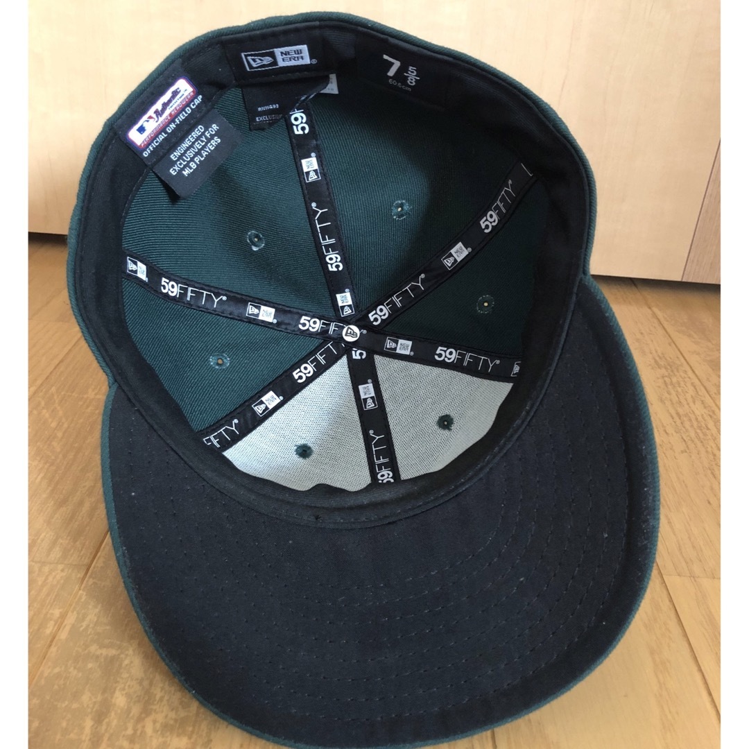 NEW ERA(ニューエラー)のNEWERA MLB オークランド•アスレチックス 7 5/8 60.6cm メンズの帽子(キャップ)の商品写真