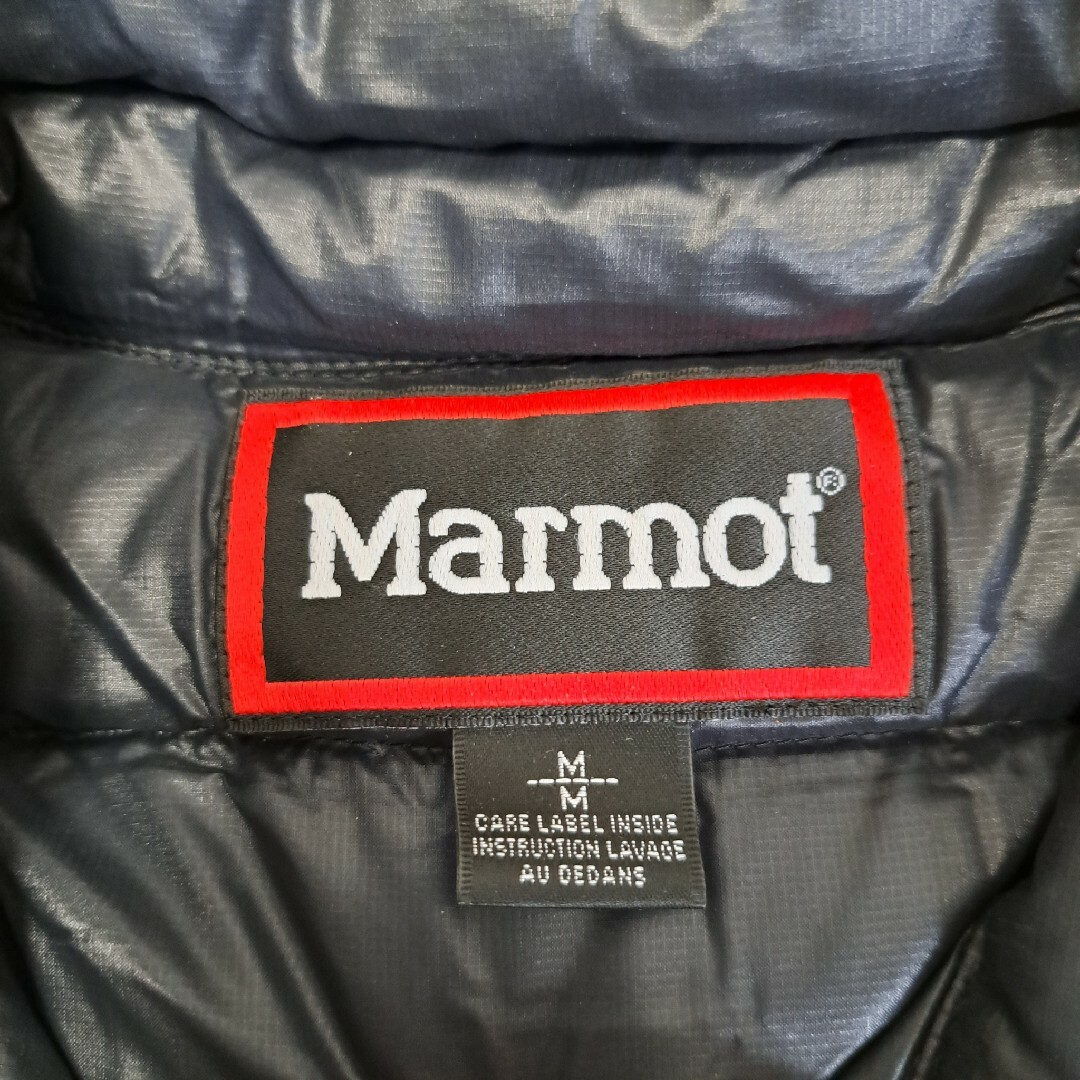MARMOT(マーモット)のMarmot【マーモット】ダウンベスト ジレ ドローコード 軽量 ブラック M レディースのジャケット/アウター(ダウンベスト)の商品写真