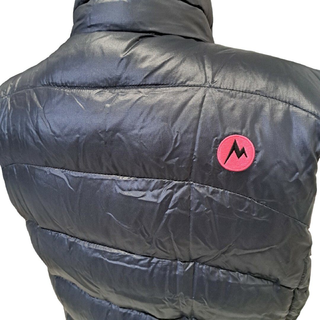 MARMOT(マーモット)のMarmot【マーモット】ダウンベスト ジレ ドローコード 軽量 ブラック M レディースのジャケット/アウター(ダウンベスト)の商品写真