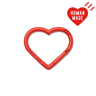 ヒューマンメイド(HUMAN MADE)のHUMAN MADE HEART CARABINER RED(キーホルダー)