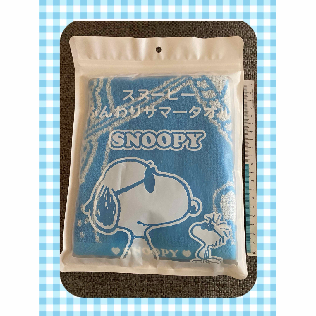 SNOOPY(スヌーピー)のタオル インテリア/住まい/日用品の日用品/生活雑貨/旅行(タオル/バス用品)の商品写真