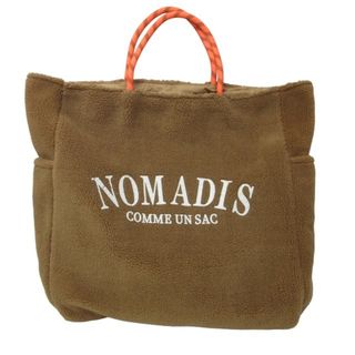 アザー(other)のNOMADIS 美品  ボア トートバッグ ナイロン ハンドバック ブラウン(トートバッグ)