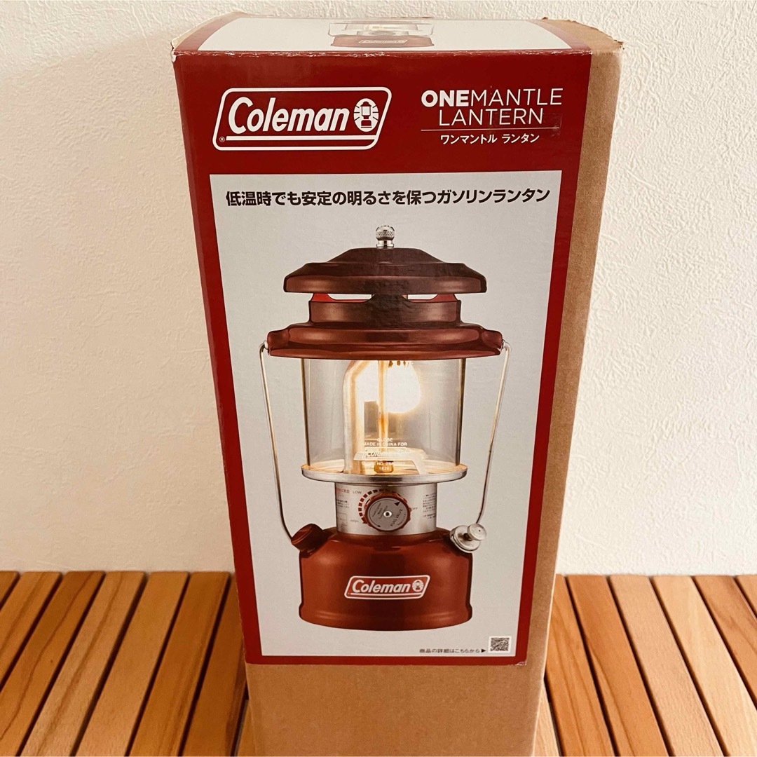 ワンマントルランタン(レッド)の通販|キャンプ用品のコールマン ワンマントルランタン(レッド)の通販|キャンプ用品のコールマン