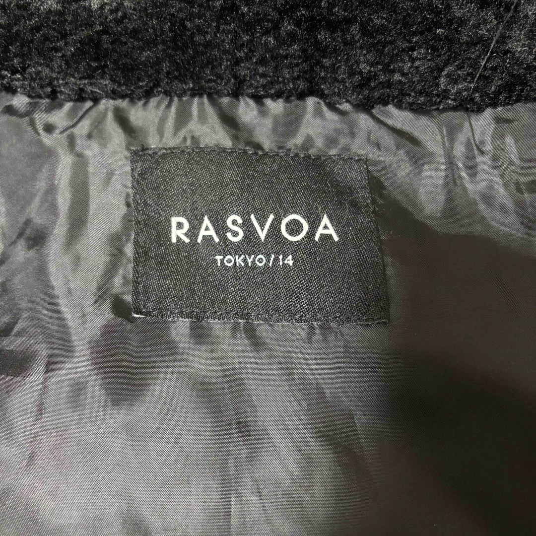 RASVOA(ラスボア)のRASVOA ファーパーカー レディースのトップス(パーカー)の商品写真