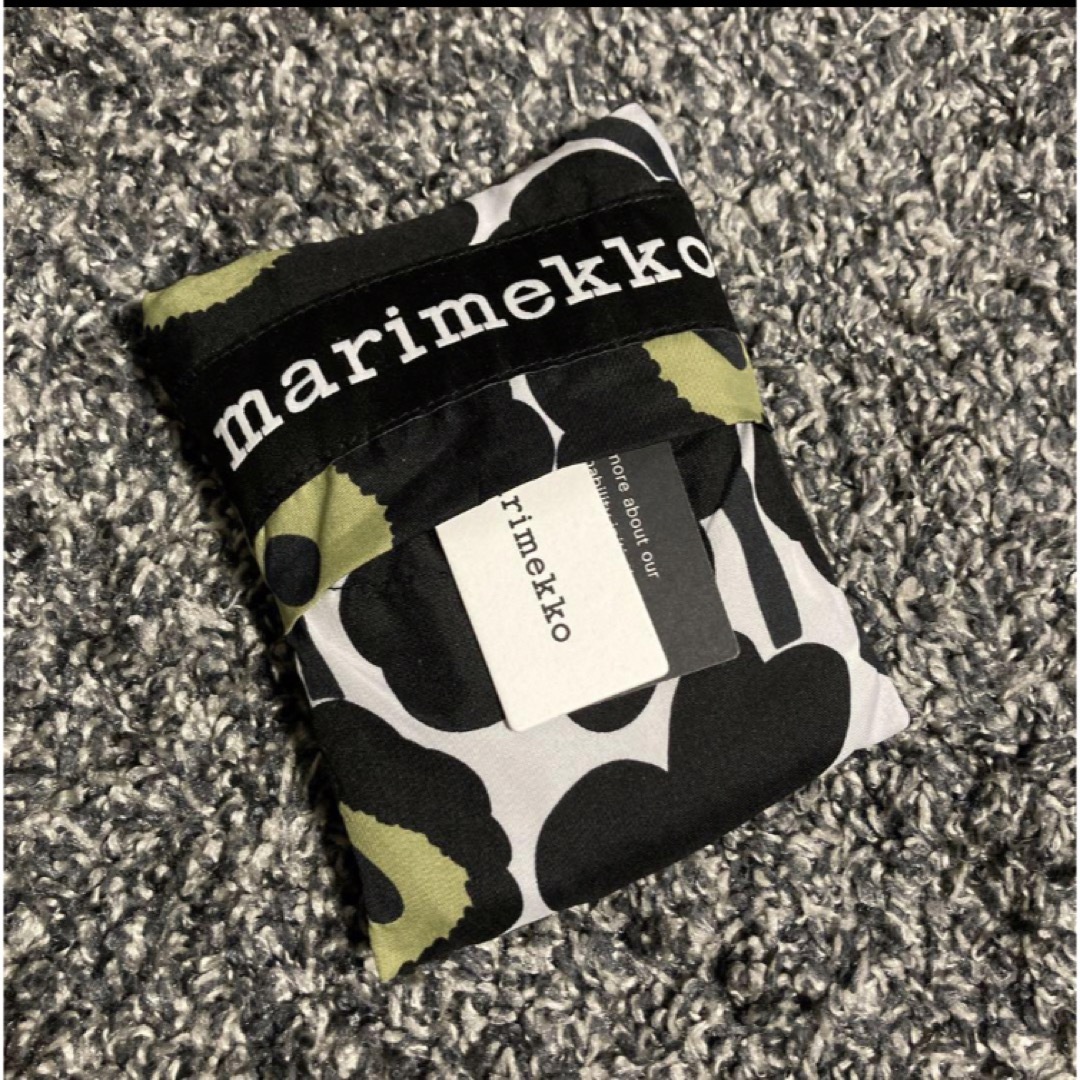 marimekko(マリメッコ)のmarimekko マリメッコ エコバッグ ピエニ ウニッコ 新品 ブラック レディースのバッグ(エコバッグ)の商品写真