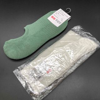 ユニクロ(UNIQLO)の即決 新品 UNIQLO ユニクロ ソックス 靴下 2足 25-27cm(ソックス)