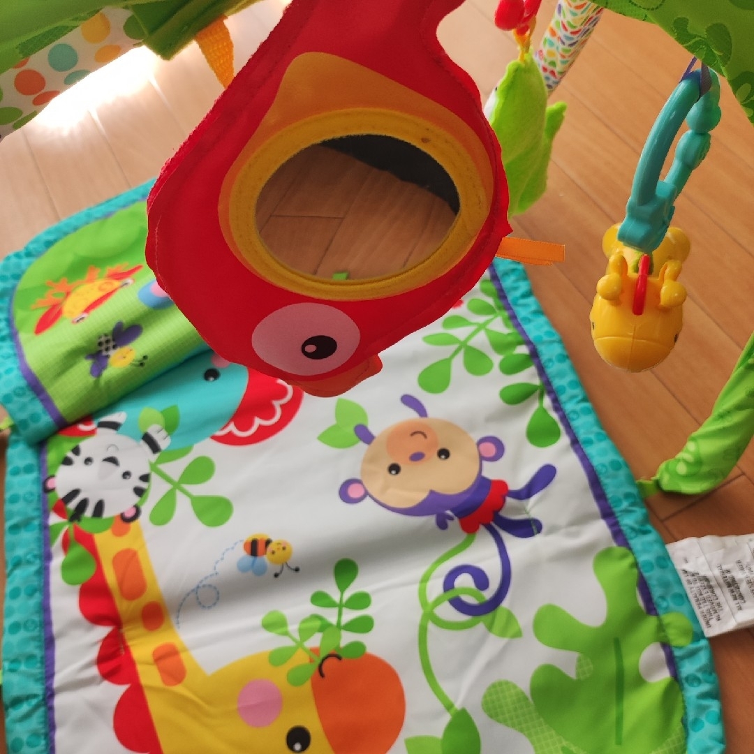 Fisher-Price(フィッシャープライス)のフィッシャープライス(fisher price) レインフォレスト指遊びミュージ キッズ/ベビー/マタニティのおもちゃ(ベビージム)の商品写真