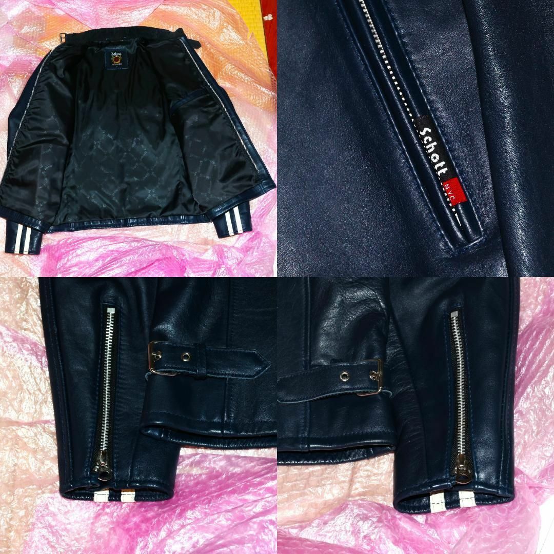 schott - Schott ショットクラシックレーサーレザーライダース schott - Schott ショットクラシックレーサーレザーライダース