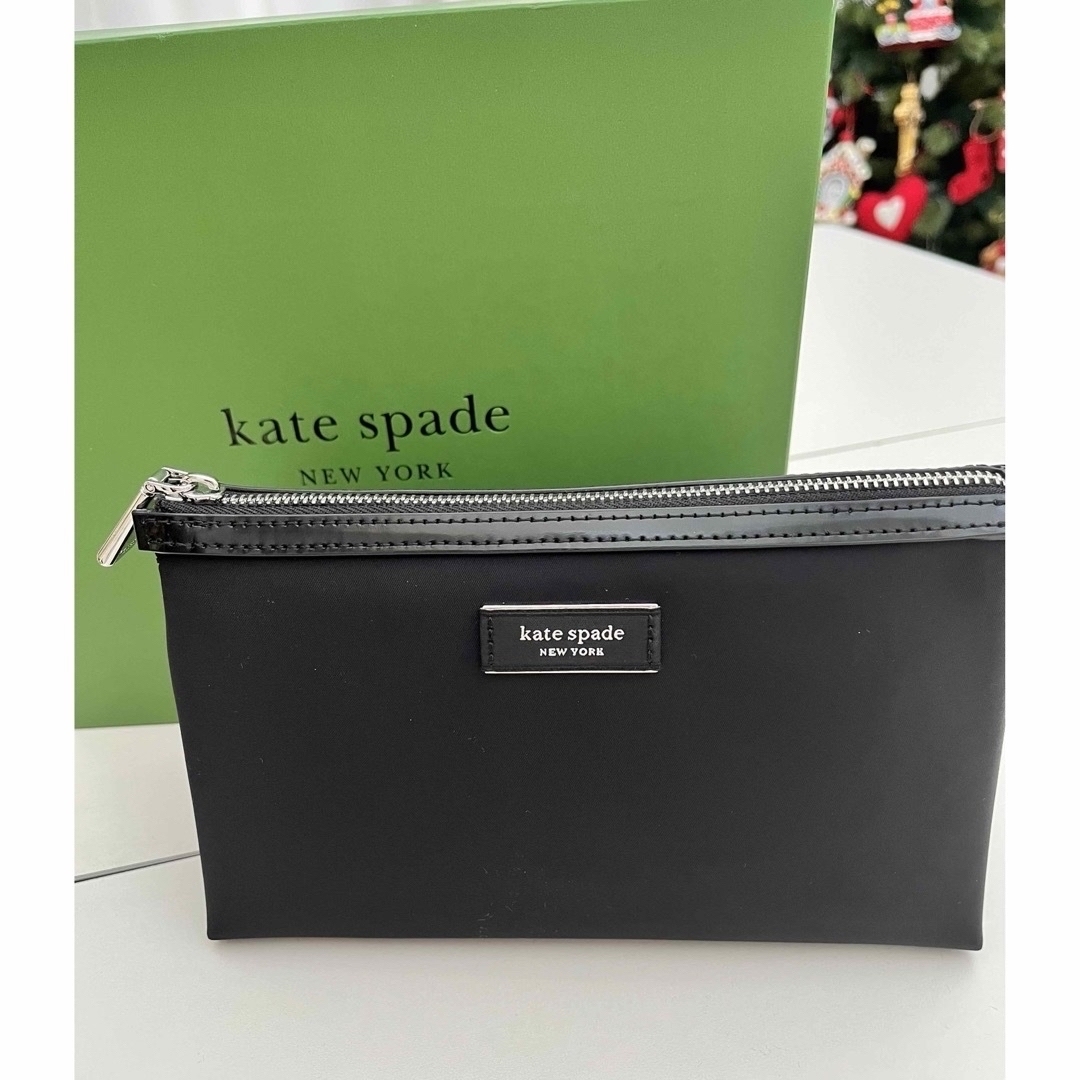 kate spade new york(ケイトスペードニューヨーク)の☆新品☆箱・保証書・エコバッグ付き☆ケイトスペード☆KSNYL ナイロン ポーチ レディースのファッション小物(ポーチ)の商品写真