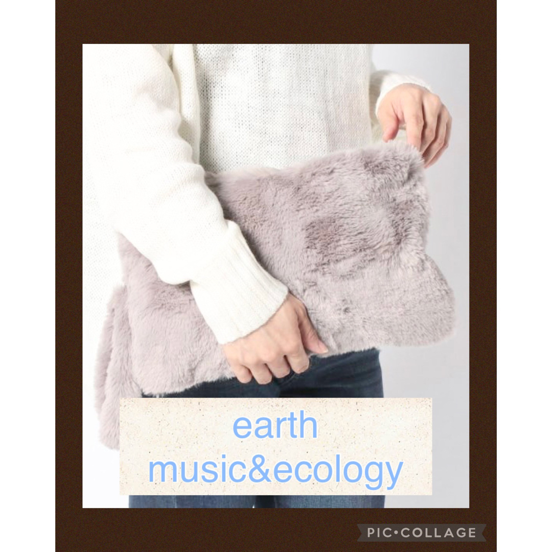 earth music & ecology(アースミュージックアンドエコロジー)の【新品、未使用】earth  music&ecology ファークラッチバッグ レディースのバッグ(クラッチバッグ)の商品写真