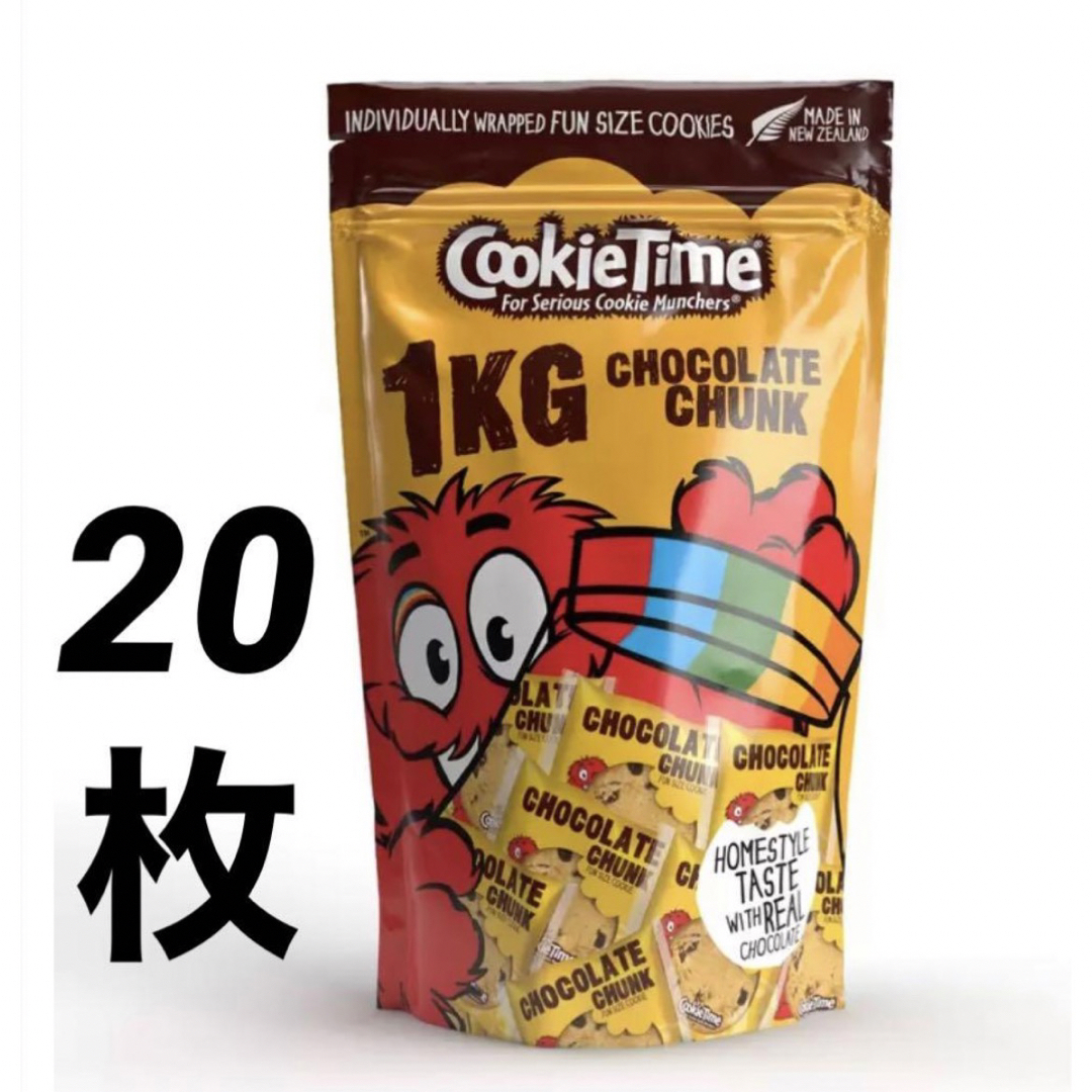 コストコ(コストコ)の最終値下げ！クッキータイム 20枚 チョコチップクッキー 個包装 コストコ エンタメ/ホビーのエンタメ その他(その他)の商品写真