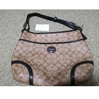 コーチ(COACH)の【新品・未使用】COACH シグネチャー 2weyショルダーバッグ(ショルダーバッグ)