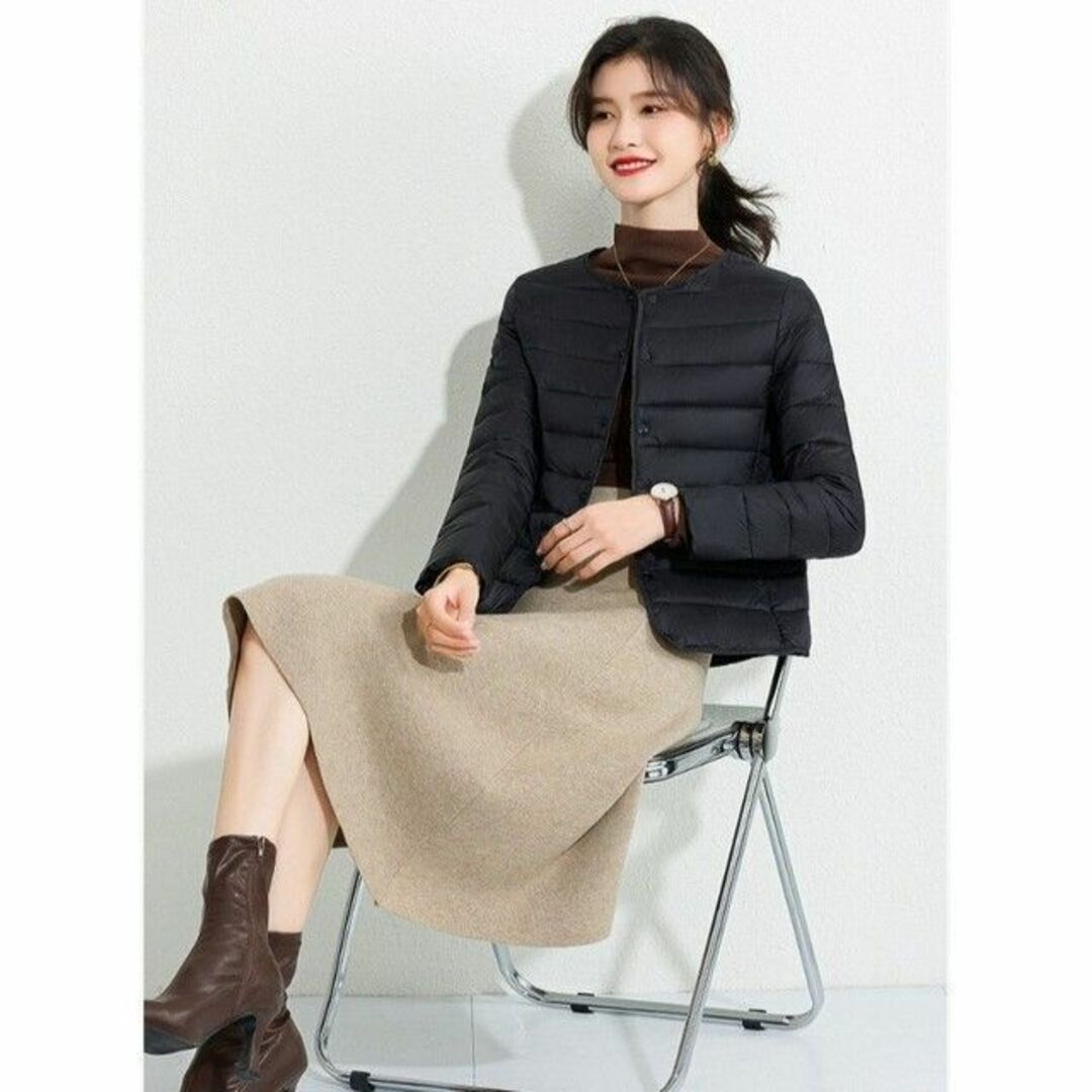 ✨新品✨ 超軽量 高品質 ウルトラライトダウン 韓国ファッション 防寒 レディースのジャケット/アウター(ダウンジャケット)の商品写真
