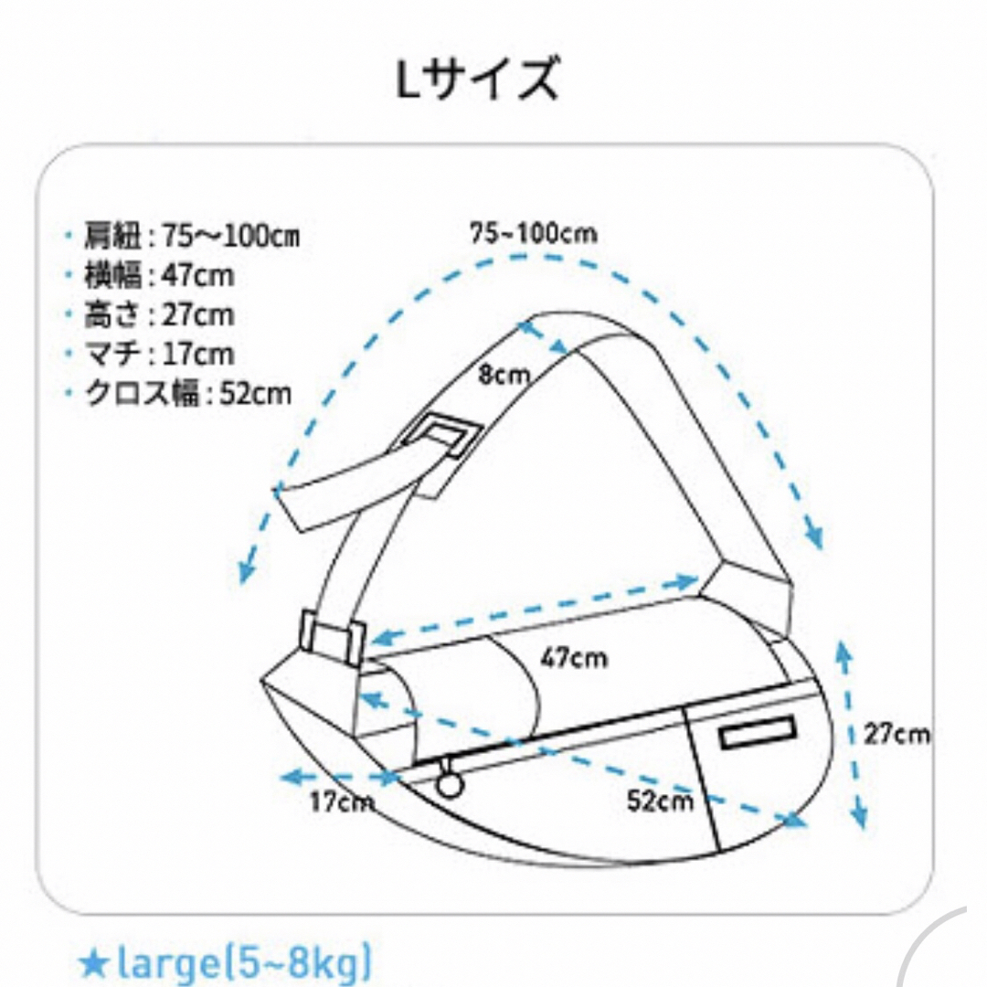 FUNDLE(ファンドル)のペットスリング　ファンドルスタンダードサイズ その他のペット用品(その他)の商品写真