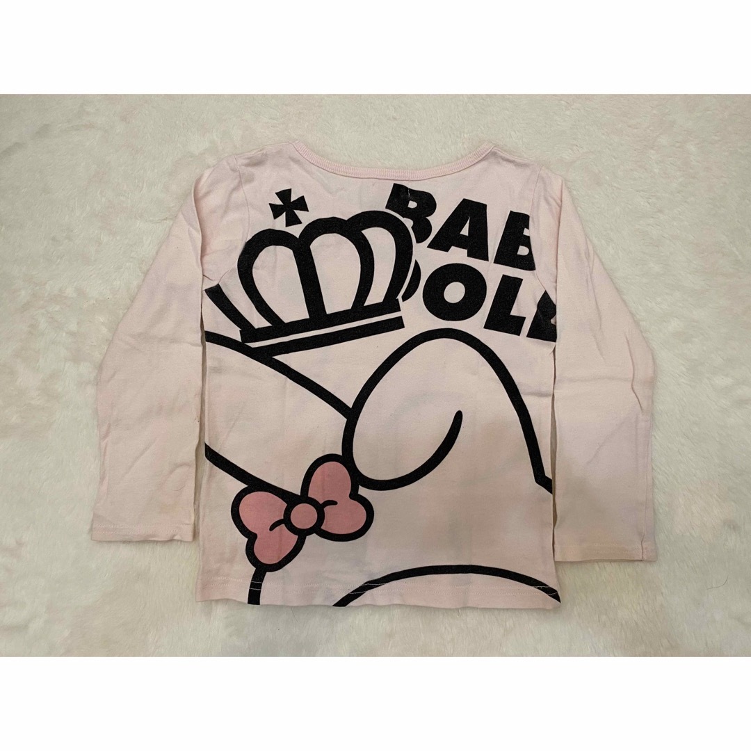 BABYDOLL(ベビードール)のマイメロ　110  ロンT  長袖　BABY DOLL キッズ/ベビー/マタニティのキッズ服女の子用(90cm~)(Tシャツ/カットソー)の商品写真