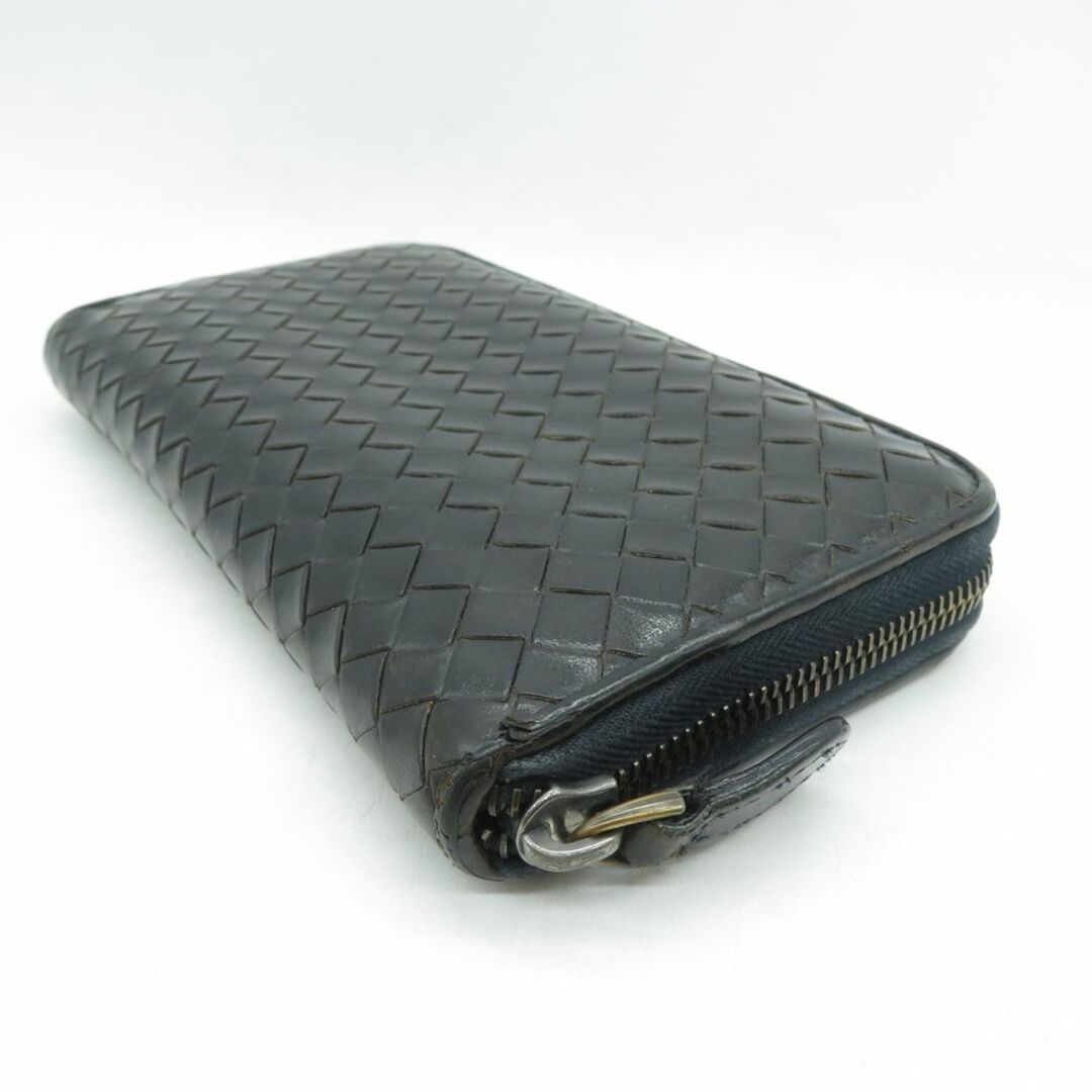 Bottega Veneta(ボッテガヴェネタ)のBOTTEGA VENETA INTRECCIATO ROUND ZIP WALLET B0196610S  メンズのファッション小物(長財布)の商品写真