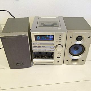 ケンウッド(KENWOOD)のケンウッド KENWOOD MDプレイヤー CD オーディオ スピーカー(ポータブルプレーヤー)