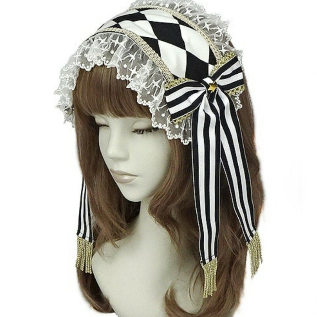 Angelic Pretty(アンジェリックプリティー)のAngelicPretty DreamySymphonyカチューシャ レディースのヘアアクセサリー(カチューシャ)の商品写真