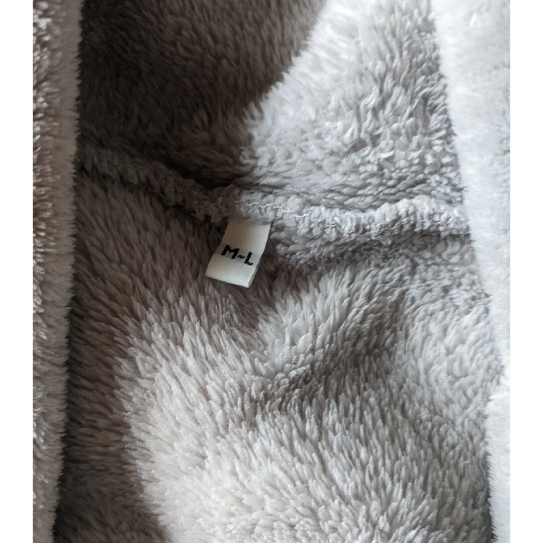 MUJI (無印良品)(ムジルシリョウヒン)の無印良品 あったかファイバー着る毛布ガウンタイプ レディースのルームウェア/パジャマ(ルームウェア)の商品写真