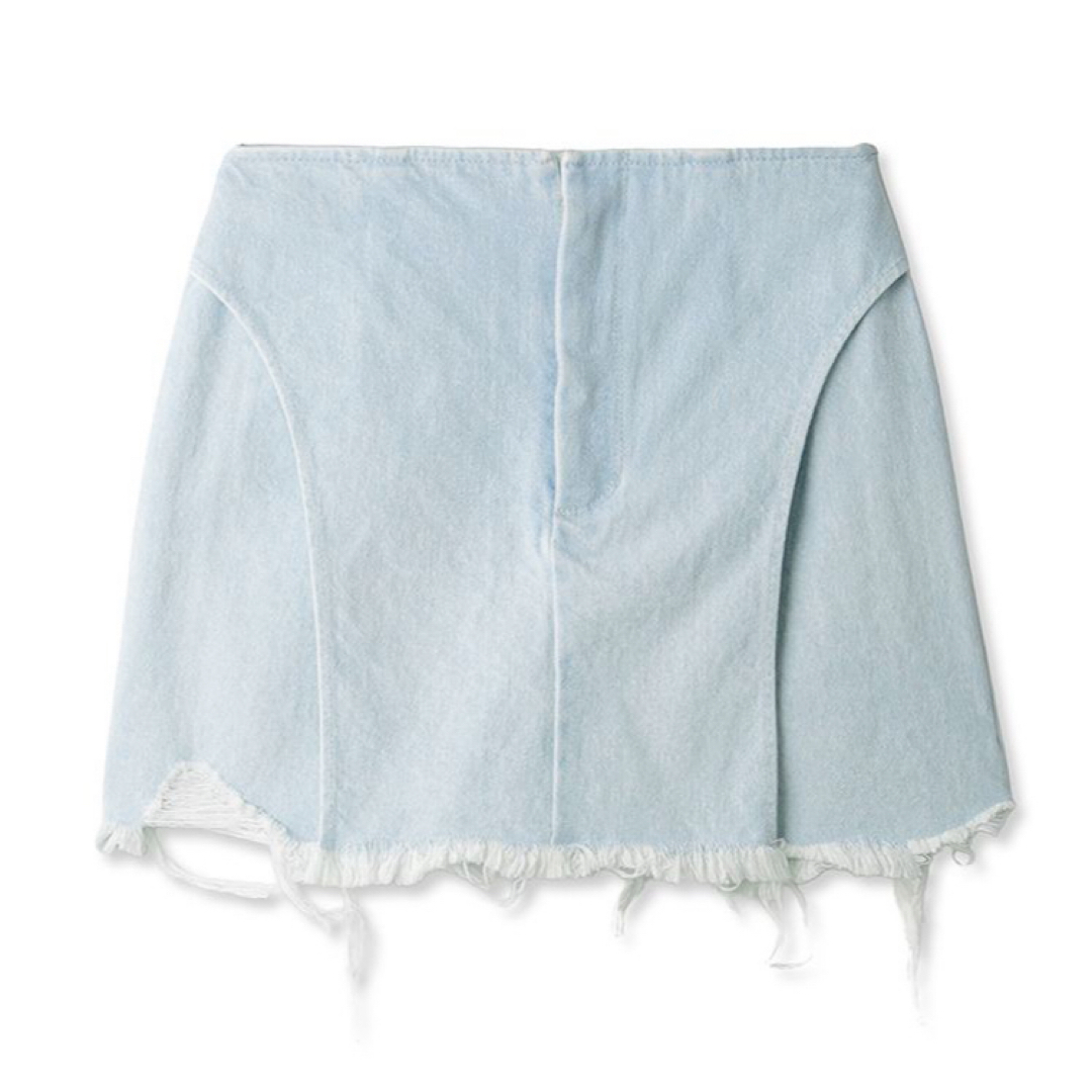 SNIDEL(スナイデル)のsnidel スナイデル バリエミニスカショーパン 完売 レディースのスカート(ミニスカート)の商品写真