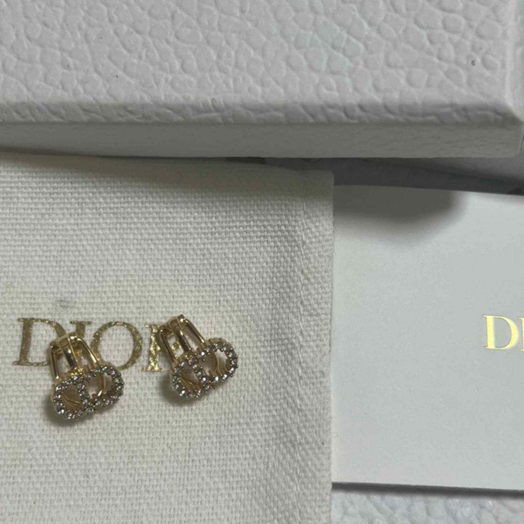 Christian Dior(クリスチャンディオール)のChristian Dior PETITCD クリップオン スタッドイヤリング レディースのアクセサリー(イヤリング)の商品写真