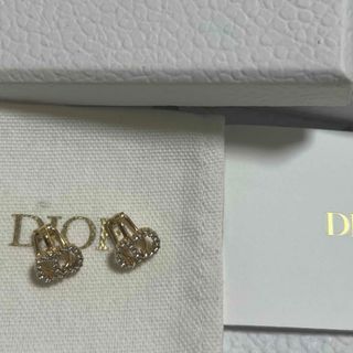 クリスチャンディオール(Christian Dior)のChristian Dior PETITCD クリップオン スタッドイヤリング(イヤリング)