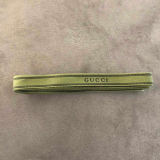 グッチ(Gucci)のGUCCI グッチ　リボン　モスグリーン(その他)