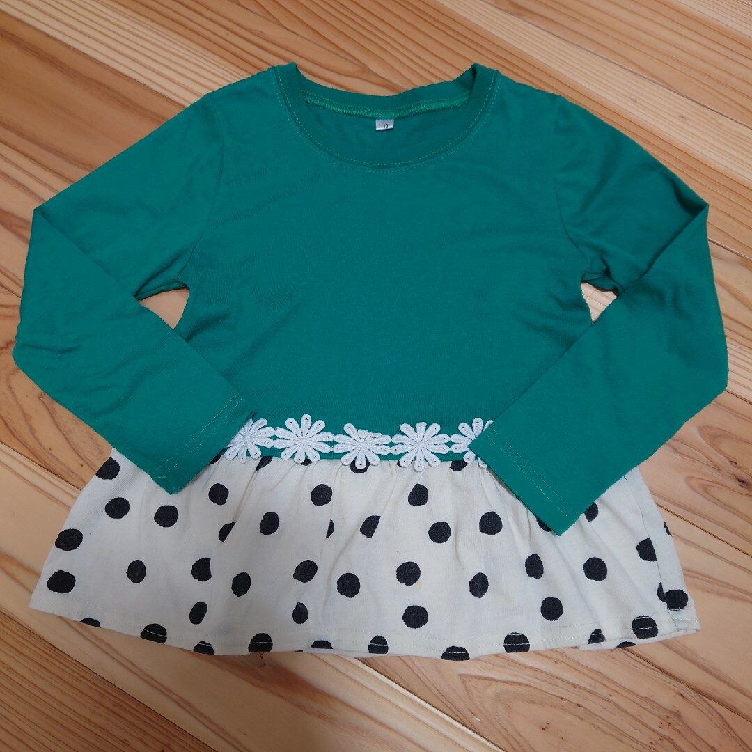 2個300円　1月10日まで　110センチ　トップス キッズ/ベビー/マタニティのキッズ服女の子用(90cm~)(Tシャツ/カットソー)の商品写真