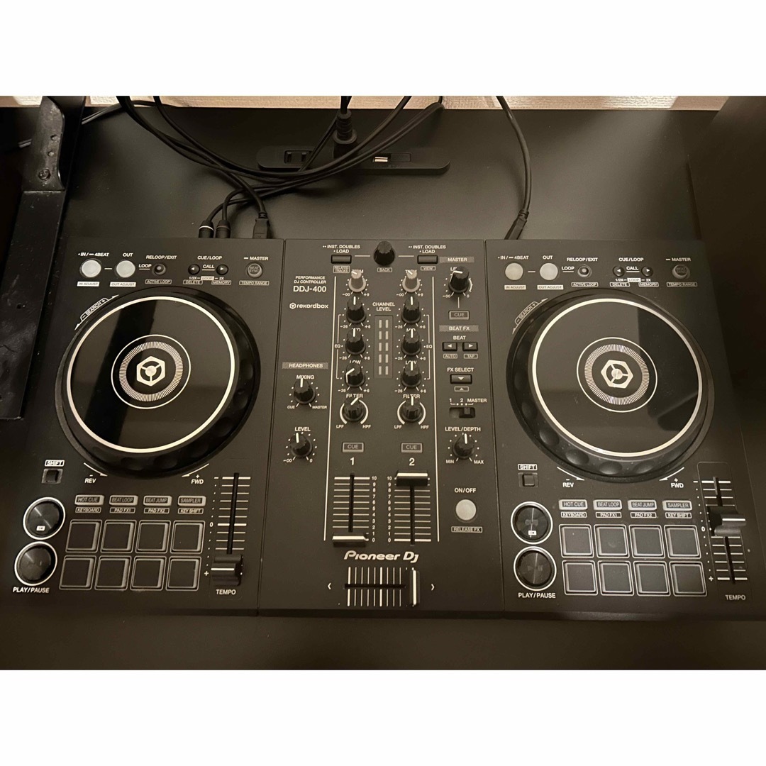 DJ機器DJセット一式 (Pioneer DDJ400)