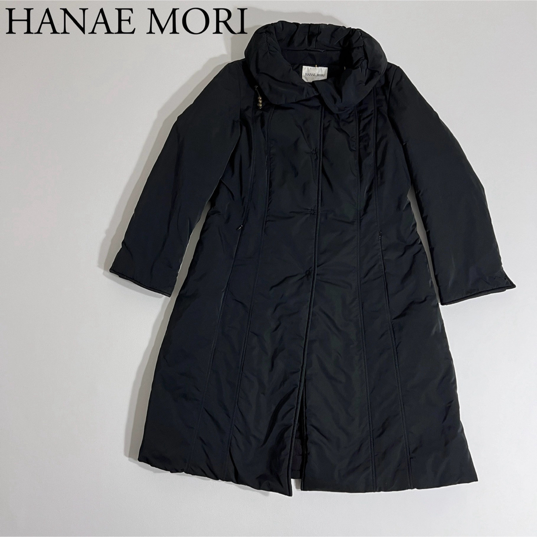 HANAE MORI ハナエモリ　ダウンコート　ロングコート　イタリア製 | フリマアプリ ラクマ
