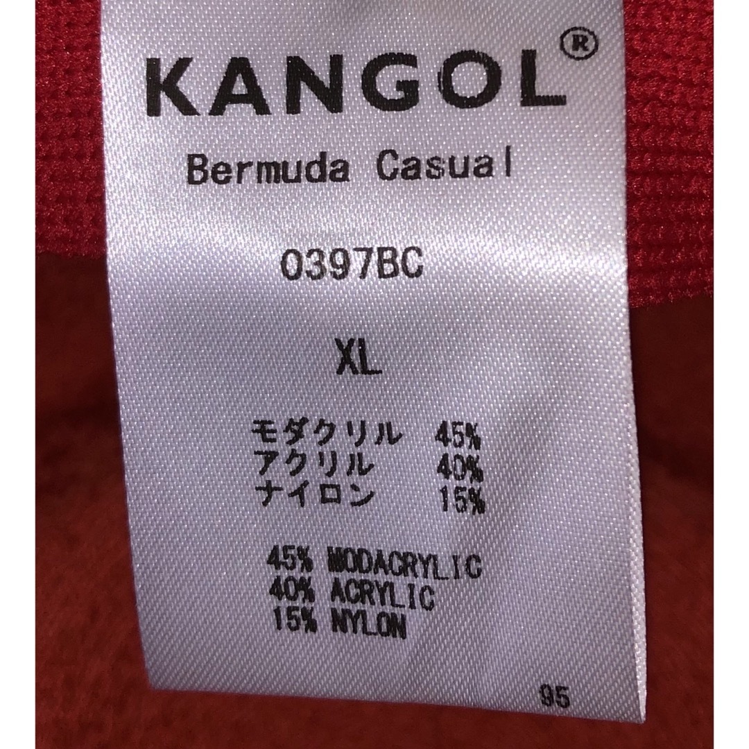 KANGOL(カンゴール)のXL 良品 KANGOL メトロハット バケットハット カンゴール オレンジ 橙 メンズの帽子(ハット)の商品写真