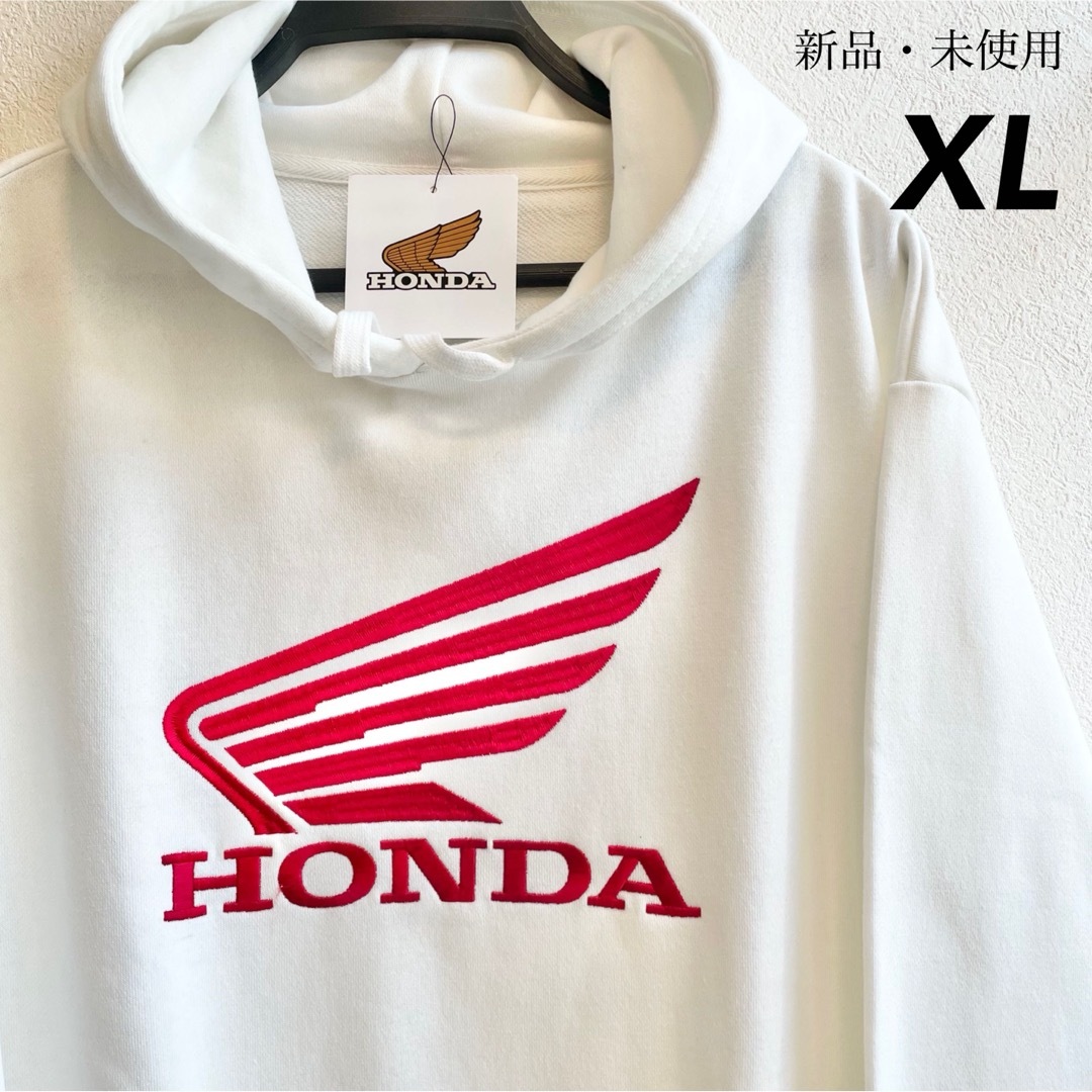 完売品【XL】HONDA ホンダ　ビッグシルエット　長袖スウェットパーカー LL