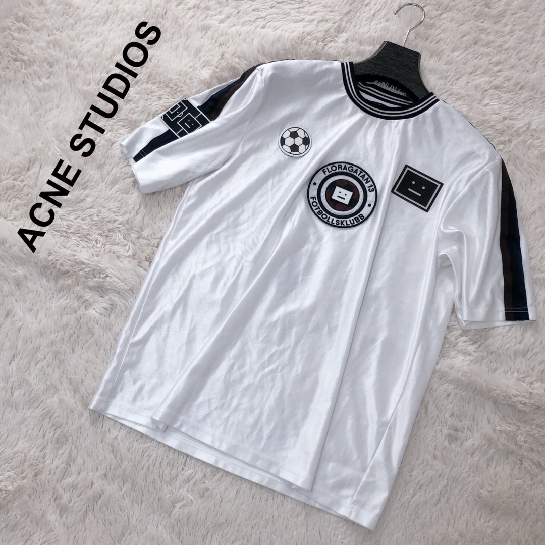 ACNE STUDIOS 18SS Face Football Shirtトップス