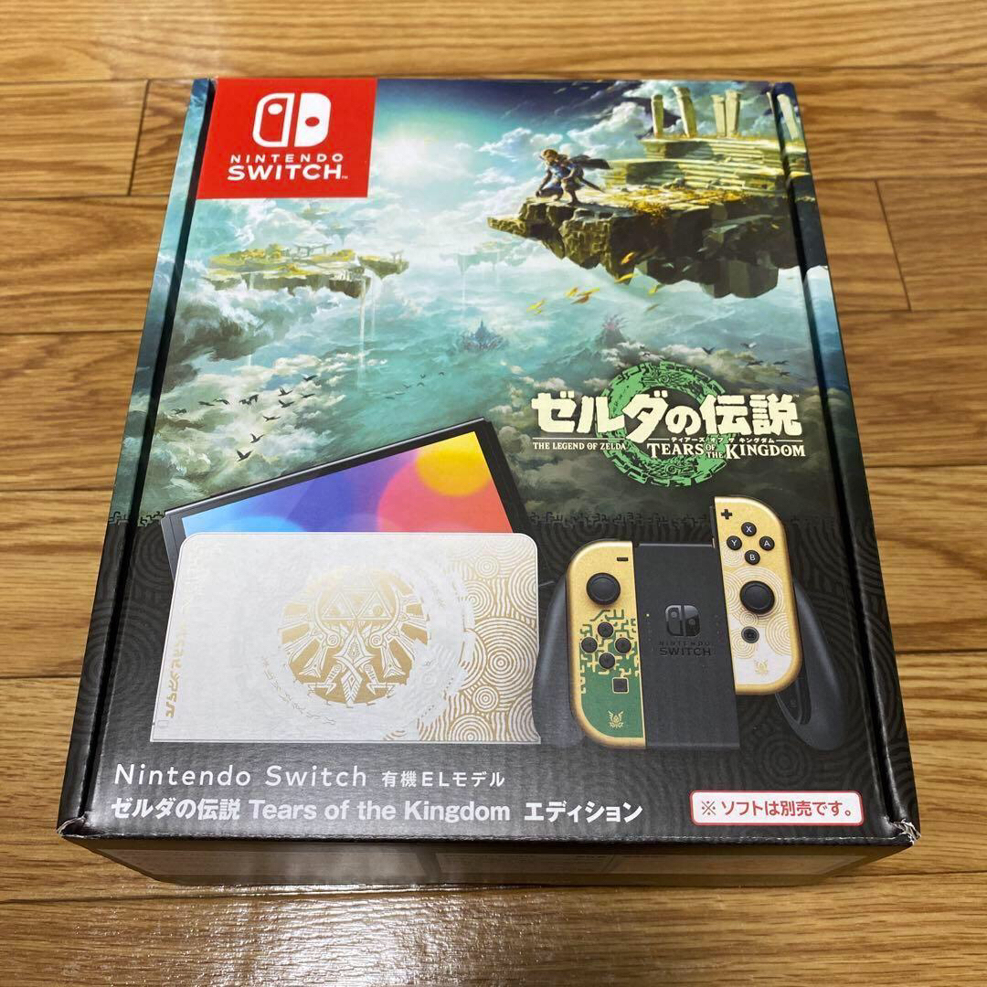 ゲームソフト/ゲーム機本体Nintendo Switch（有機ELモデル） ゼルダの伝説