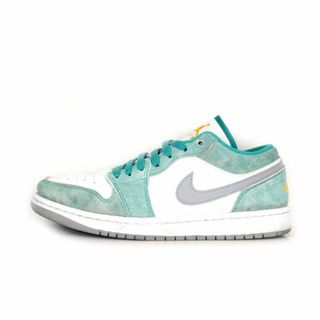 ナイキ(NIKE)のナイキ NIKE ■ 【 AIR JORDAN 1 LOW SE New Emerald DN3705 301 】 エア ジョーダン 1 ロー ニュー エメラルド スニーカー w17093(スニーカー)