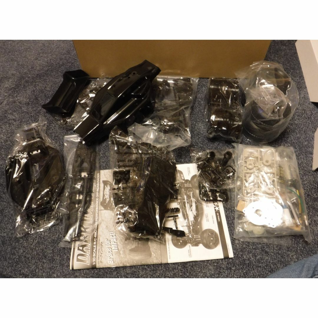 タミヤ DF03 ダークインパクト (塗装&カット済みボディ) 新品 タミヤ DF03 ダークインパクト (塗装&カット済みボディ) 新品