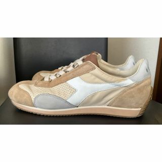 ディアドラヘリテージ(diadora HERITAGE)のディアドラ ヘリテージ エキップ イタリア製 ベージュ 28cm(スニーカー)