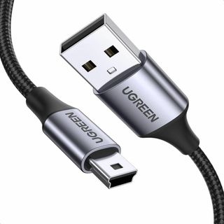 ユーグリーン(UGREEN)のUGREEN USB miniB ケーブル ミニUSB 充電 USBケーブル(PC周辺機器)
