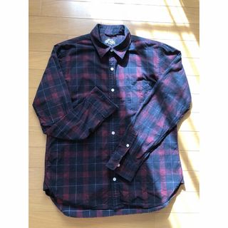 BEAMS - 新品同様 bott box flannel shirt blue XL の通販 by wimsy's