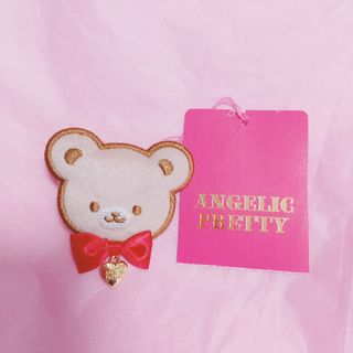 アンジェリックプリティー(Angelic Pretty)のアンジェリックプリティ マシュマロBearワッペンクリップ(バレッタ/ヘアクリップ)