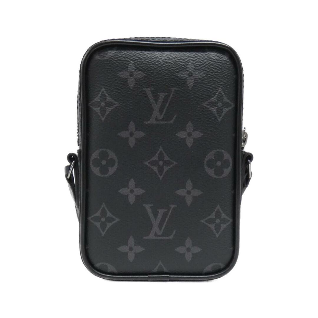 ブラック素材ラインLOUIS VUITTON ダヌーヴPPM ショルダーバッグ モノグラム