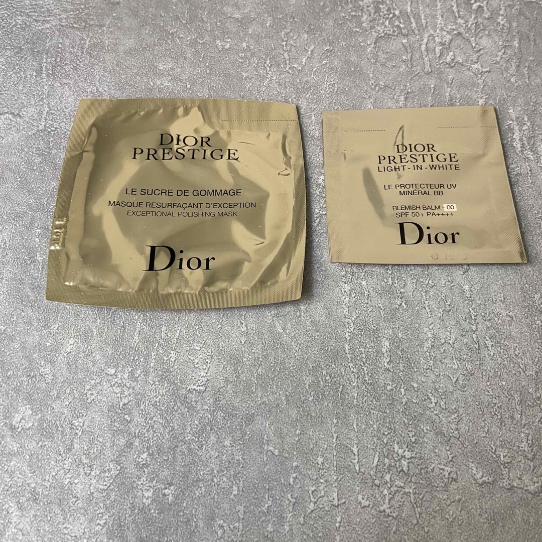 Christian Dior(クリスチャンディオール)の【DIOR】おためしサンプル7点セット+おまけギフトバッグ コスメ/美容のキット/セット(サンプル/トライアルキット)の商品写真