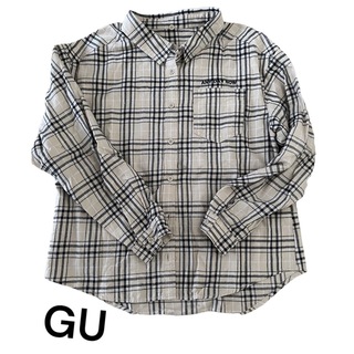 ジーユー(GU)のGU チェックシャツ　Mサイズ(シャツ/ブラウス(長袖/七分))