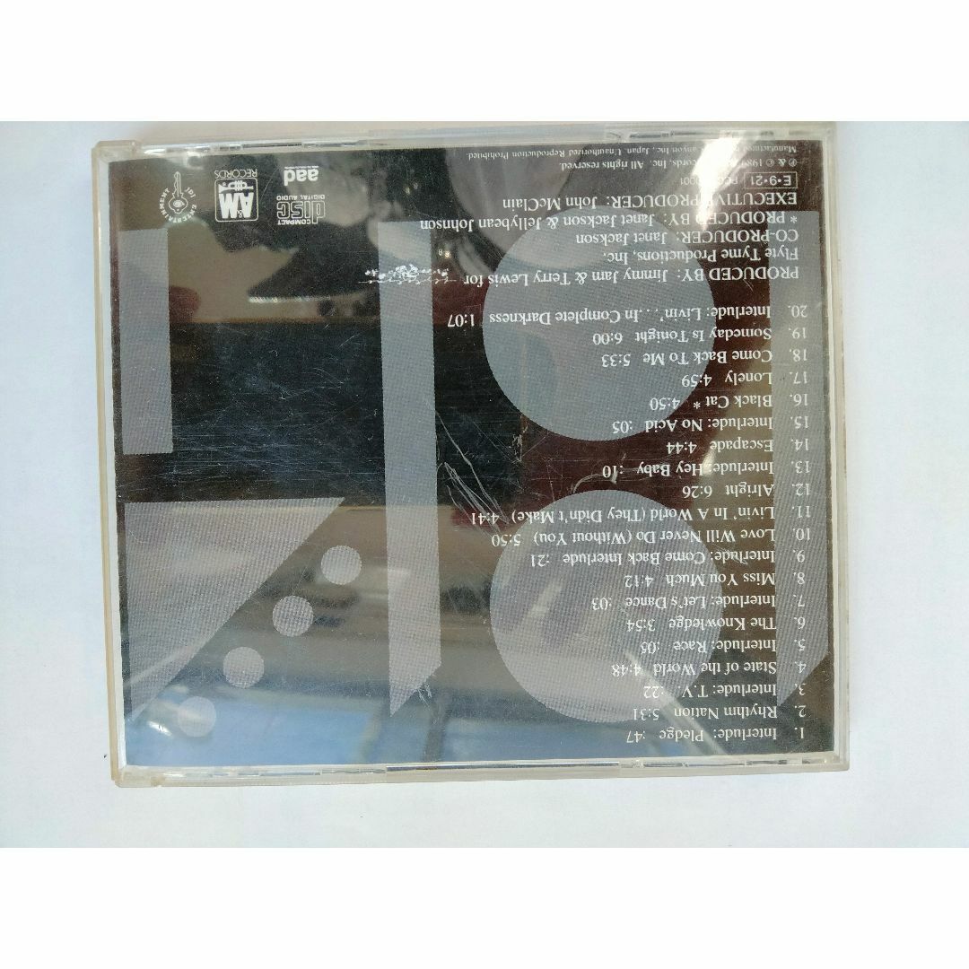 ジャネット・ジャクソン　リズムネイション　CD エンタメ/ホビーのCD(ポップス/ロック(洋楽))の商品写真