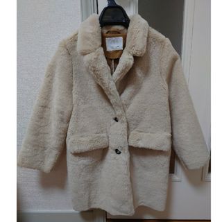 ザラキッズ(ZARA KIDS)のZARAキッズ　ファーコート　122cm(コート)